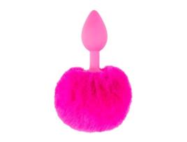 Plug Anal Com Cauda Rosa NEON