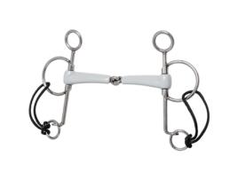 Broca Longa Articulada Pelham Single Prateado 135 Mmberis