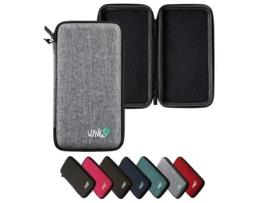WYNGS Bolsa Protetora Cinza Clara para Calculadora Casio Fx-220 Plus 2