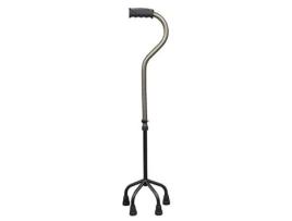 Pirâmide Quadripé Aço Cromado Punho em Cisne P10 ORTHOSXXI