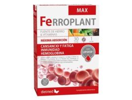 Ferroplant Max 30 Comprimidos DIETMED