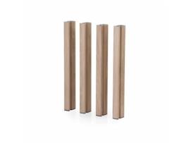 Pernas de Alumínio Madeira Efeito para MONDUM Mediterrâneo MONDUM H75 Cm