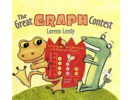 Livro The Great Graph Contest de Loreen Leedy (Inglês)