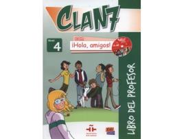 Livro Clan 7 con Hola Amigos de Edinumen e Equipo (Inglês)