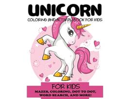 Livro Unicorn Coloring and Activity Book for Kids Kids Activity Books de Blue Wave Press (Inglês)