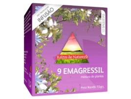 Infusão Nº9 Emagressil Saquetas RAÍZES DA NATUREZA