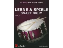 Livro Lerne Spiele Snare Drum, Teil 1 de Gert Bomhof (Inglês)