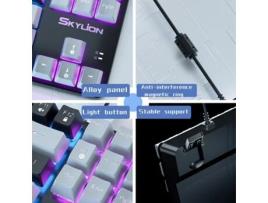 Teclado Mecânico para Windows e Apple IOS 10 HHZ H87 para jogos Mechanical Keyboard