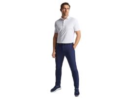 Polo Manga Curta Soul Performance Pique Azul L PETER MILLAR