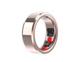 Smart Ring AUJEZON C3 Con Seguimiento de Sueño Y Fitness Y Estuche de Carga 18# Oro Rosa