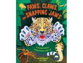 Livro Paws, Claws, and Snapping Jaws PopUp Book de Matthew Reinhart (Inglês - Capa Dura)