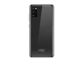 Capa para Samsung Galaxy A41 MYWAY Pele Sintética Textura Macia Transparente .