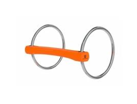 2 anéis para cavalos com anéis grandes e cano reto WINDEREN Flexi