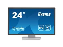 Monitor IIYAMA ProLite T2452MSC-W1 (Preto - Full HD - Flicker free - 23,8' - 14 ms)