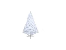 Árvore De Natal 150cm 1.5m Pinheiro Artificial Decoração Natalícia com Base Metálica Ramos Brancos com efeito de neve