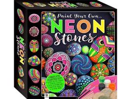 Livro Paint Your Own Neon Stones Box Set de Katie Cameron e Hinkler (Inglês)