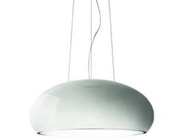 Exaustor de Ilha ELICA Seashell WH/F/80 (400 m3/h - 80 cm - Branco)
