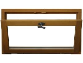 Janela de Madeira de 2 Folhas GD MENUISERIES (145 x 80 cm - Madeira)
