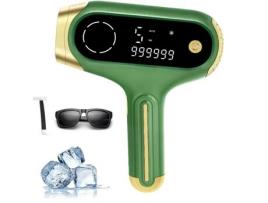 Dispositivo de Depilação Ipl com Sistema de Resfriamento de Gelo e Grande Display Lcd DREAM5 Tmy240304-18Zzy Verde