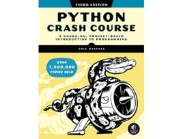 Livro Python Crash Course, 3rd Edition de Eric Matthes (Inglês)