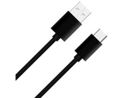 WOW Cabo Usb A/Usb C 2M 3A Preto