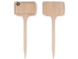 Etiquetas De Bambu T 15 Cm