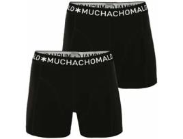 Men 2-Pack Boxer Solid/S Underpier MUCHACHO MALO