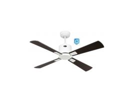 Ventilador de Teto CASAFAN Eco Neo Iii 103Cm 943141W Branco Wengué e Motor Cinzento com Wifi