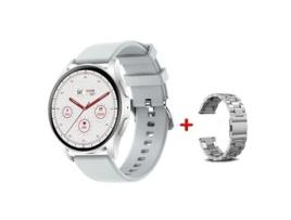 Relógio Inteligente SHAH ARPAN Fitness Rastreador Prata