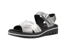 Sapatos de Mulher PIESANTO Tecido Prateado (38)