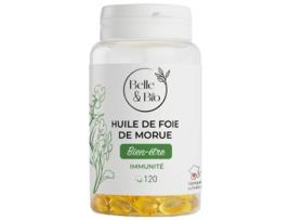 BELLE & BIO Óleo de Fígado de Bacalhau 120 Cápsulas
