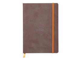 RHODIA 117403C Caderno e Bloco A5 80 Folhas Chocolate