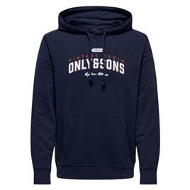 Sweatshirt de Homem 5715503076777 Azul (L)