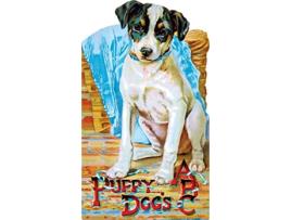 Livro Puppy Dogs ABC Shape Book de Laughing Elephant Books (Inglês)