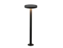 Nap Solar Antracite Levou Balizador de Piso 2.2W Bateria Alimentada Ip54 H. 65Cm ROSSINI ILLUMINAZIONE