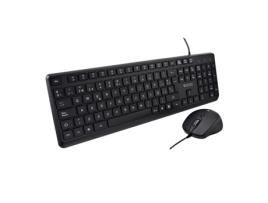 Teclado e Rato V7 CKU350ES (Preto - Qwerty espanhol)