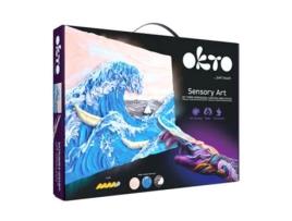 Kit de Pintura 3D Sensory Art OKTO 30X40Cm Wave In Kanagawa K10004