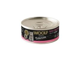 Ultimate Húmido Salmão para Gatinho 85G WOOLF