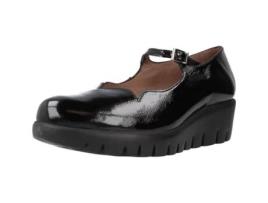 Sapatos de Mulher WONDERS Lack Tecido Preto (38)
