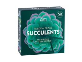 Peace by Peace: Succulents Puzzle (Idade minima recomendada: 9 anos)