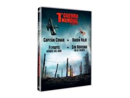 Cine Primera Guerra Mundial Capitán Conan + Flyboys Héroes Del Aire + El Barón Rojo + Sin Novedad En El Frente