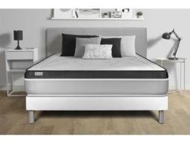 Colchão de Molas Ensacadas de Espuma e Viscoelástico Vital Ergo VITALIT Espuma com memória Branco (140x200cm)