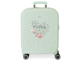 ENSO Mala de Cabine Abs Tropical Love Verde