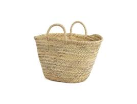 Bolsa de praia cesta alcofa palma com alças bolsa fibra natural com alças pita 44x34x24cm COSHANO