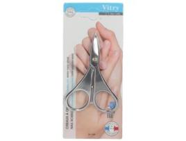 VITRY Tesouras para Unhas com Lâminas Curvas de Aço Inoxidável Stealth