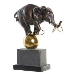 Figura Decorativa  Metal Resina Elefante (31 x 13 x 41 cm)