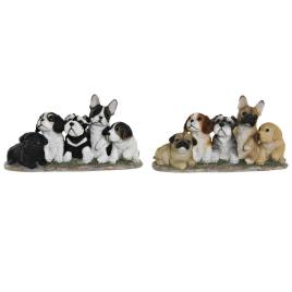 Figura Decorativa DKD Home Decor Resina (2 pcs) (33 x 12 x 17.5 cm)