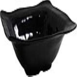 Saladeira AIR Porcelana Preta (40,5 x 39,6 x 14,1cm)