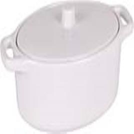 Tacho  Melamina Branco (17 x 10 x 5 cm)