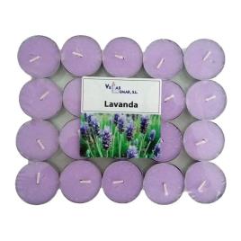 Velas perfumadas  Mini Lavanda (20 uds)